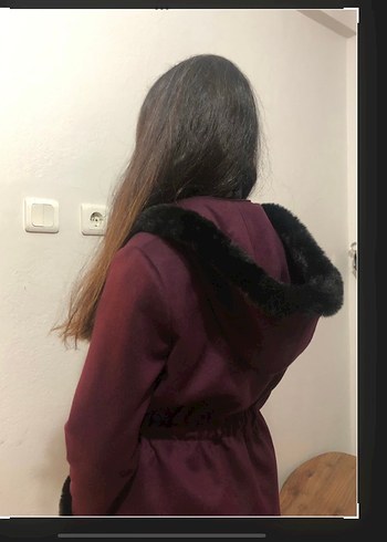 38 Beden Armine Mürdüm Kadın Uzun Kürklü Kaban