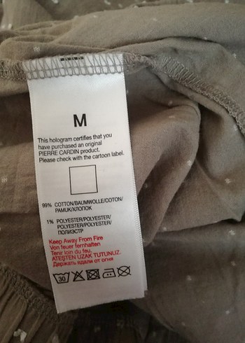 m Beden Gri Rahat Kesim Pijama