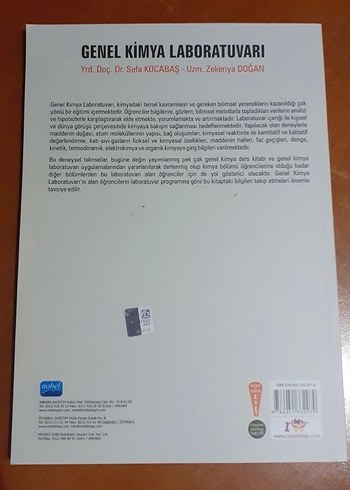 Genel Kimya Laboratuvarı Kitabı - Görsel 2