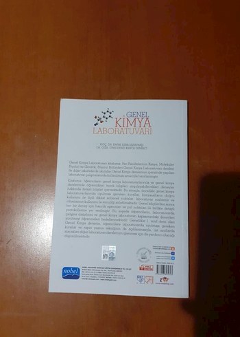Genel Kimya Laboratuvarı Ders Kitabı - Görsel 2