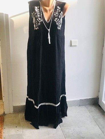 Diğer Siyah uzun elbise