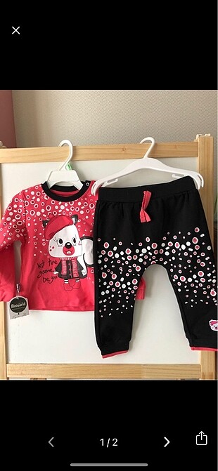 1,5 Yaş Beden Kız bebek pijama