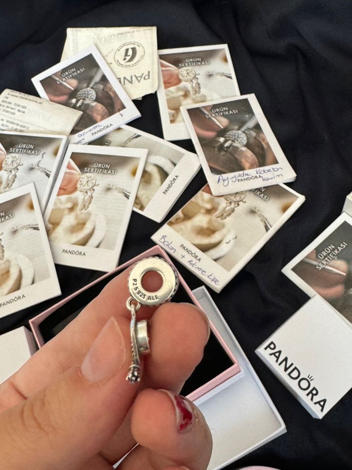 Pandora mezuniyet kep charm - Görsel 2