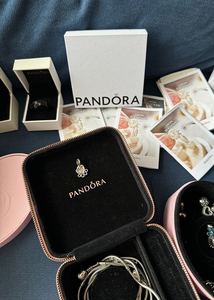 Kalp ve pati izi sallantılı charm - Görsel 2