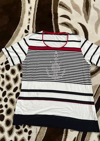 Nakışlı Payetli Siyah Hamile Bluzu - Görsel 2