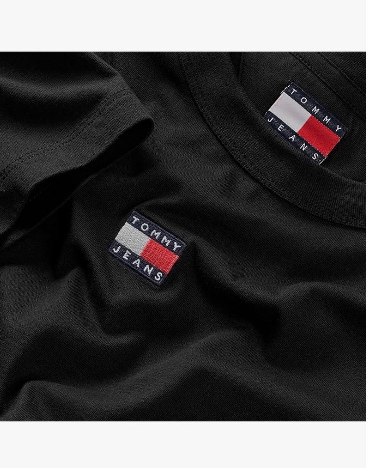 Tommy Hilfiger Siyah Kadın Tişört - Görsel 2