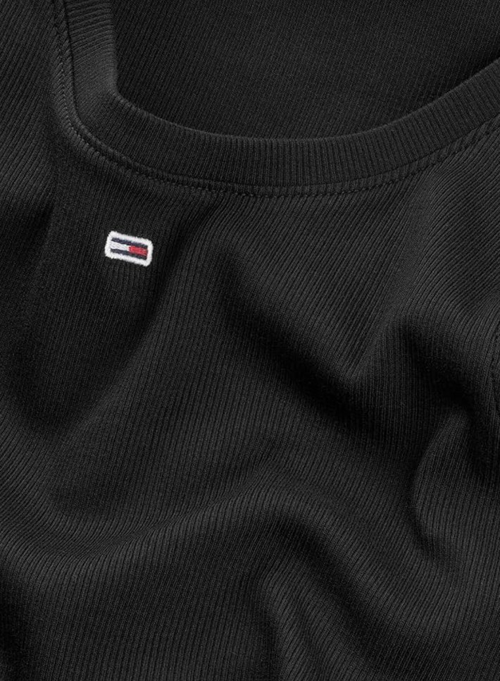 Tommy Hilfger Siyah Kadın Askılı Üst - Görsel 2