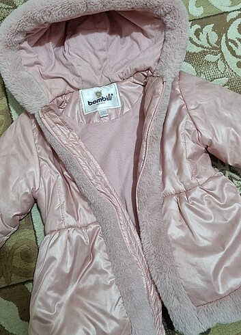 Muhteşem pembis kız 5 yaş mont. - Görsel 4