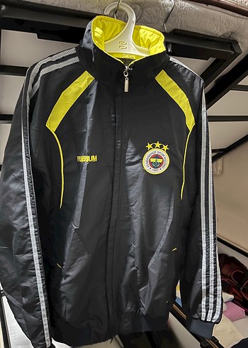 Fenerium Fenerbahce Siyah Spor Ceket