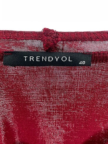 40 Beden bordo Renk Trendyol & Milla Bluz %70 İndirimli.