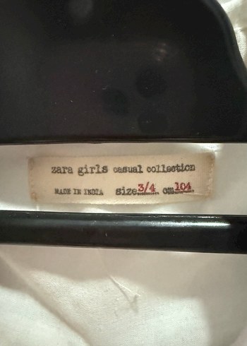 Düğmeli Beyaz Keten Bohem çocuk Gömlek - Görsel 5