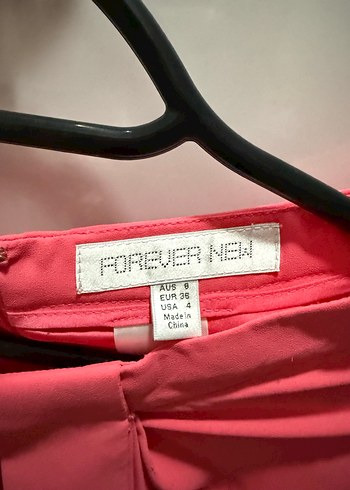 Pembe Midi Drapeli Kadın Etek - Görsel 2