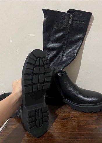 Nine West Siyah Çizme - Görsel 4