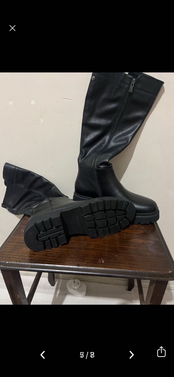 Nine West Siyah Çizme - Görsel 2