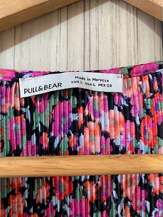 Pull and Bear Pull and bear çiçekli elbise