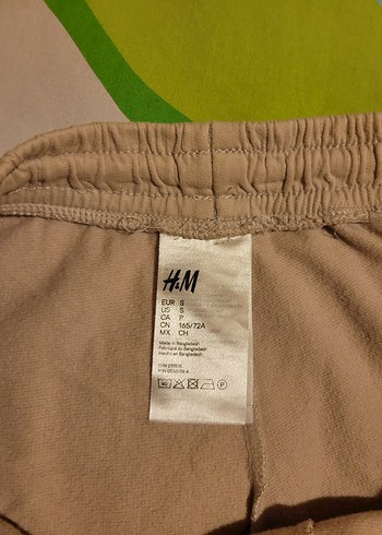 H&M Kadın Bej Pamuklu Rahat Kesim eşofman