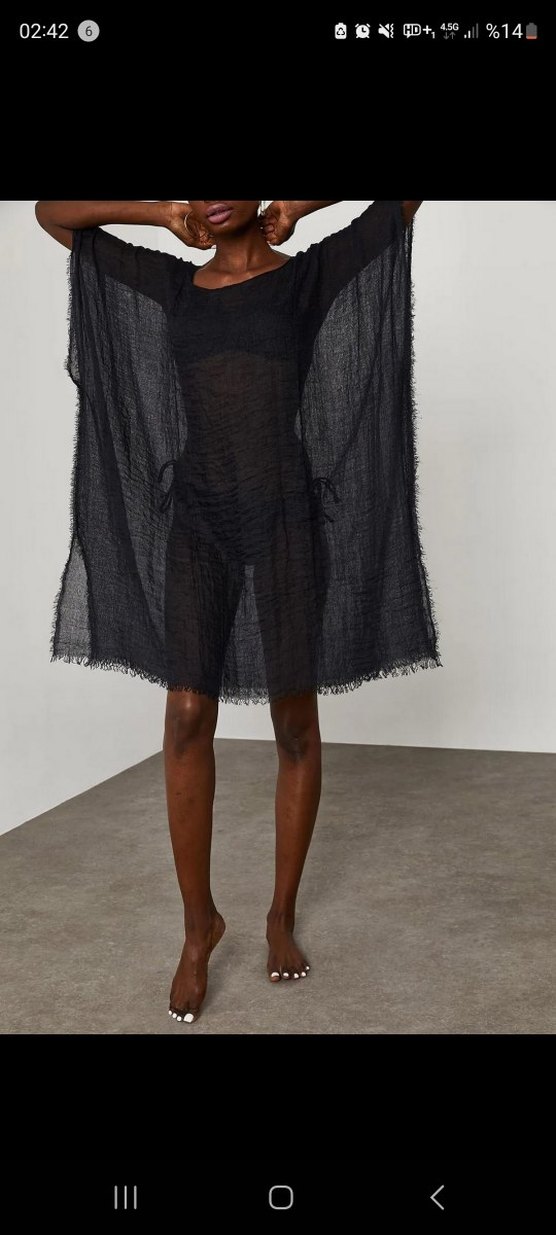 bürümcük kumaş pareo - Görsel 2