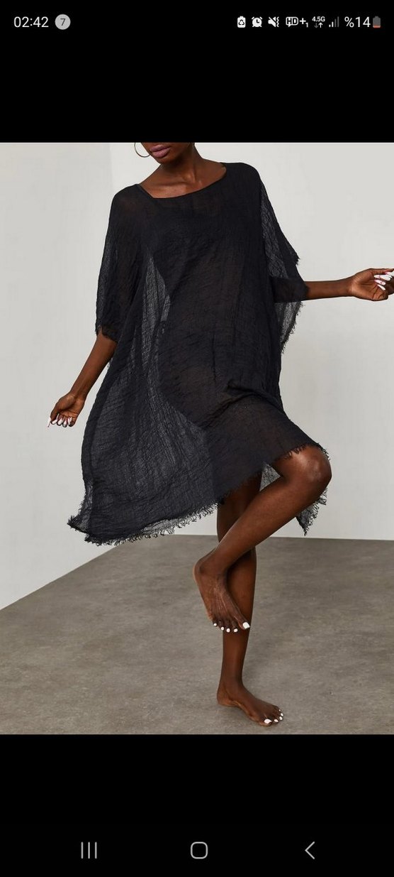 bürümcük kumaş pareo - Görsel 5