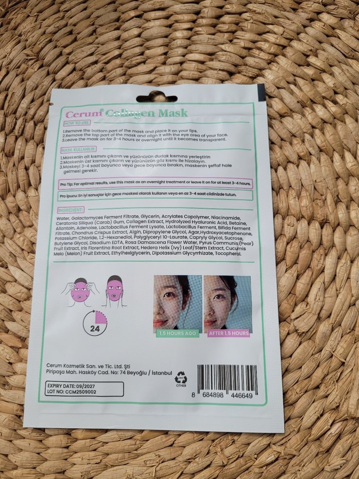 Kiperin Cerum Kolajen Maskesi - Görsel 2