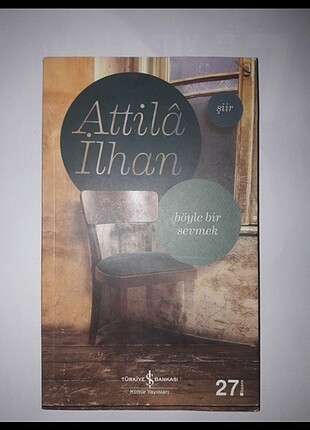 Attila Ilhan-şiir kitabı