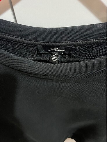 xs Beden siyah Renk Püsküllü sweat