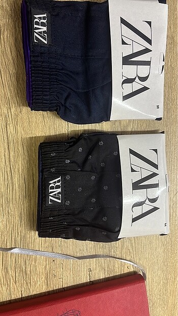 Zara poplin boxer 5 adet