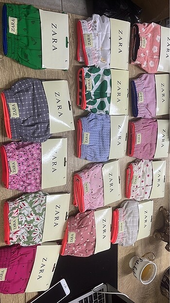 Zara erkek poplin boxer 10 adet