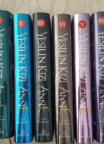 Yeşilin kizi anne 7 kitap ciltli