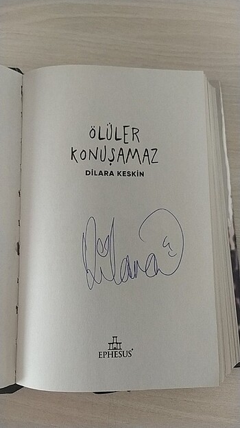 Ölüler Konuşamaz (imzali)