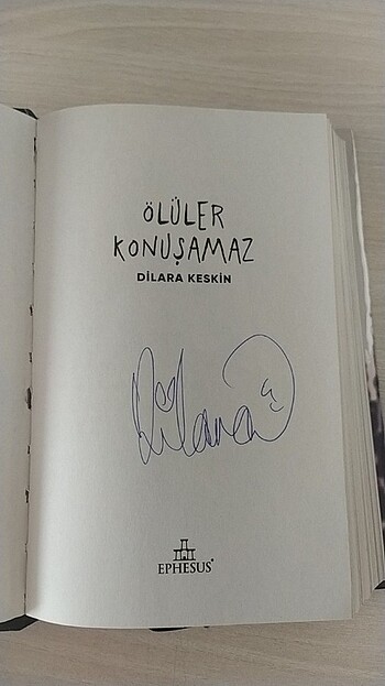 Ölüler Konuşamaz (imzali)