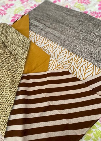 Çiçek Desenli Çok Renkli Bohem Kadın Şal - Görsel 13