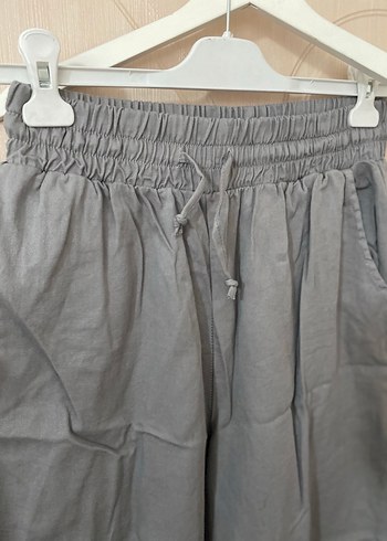 Keten kadın pantolon - Görsel 2