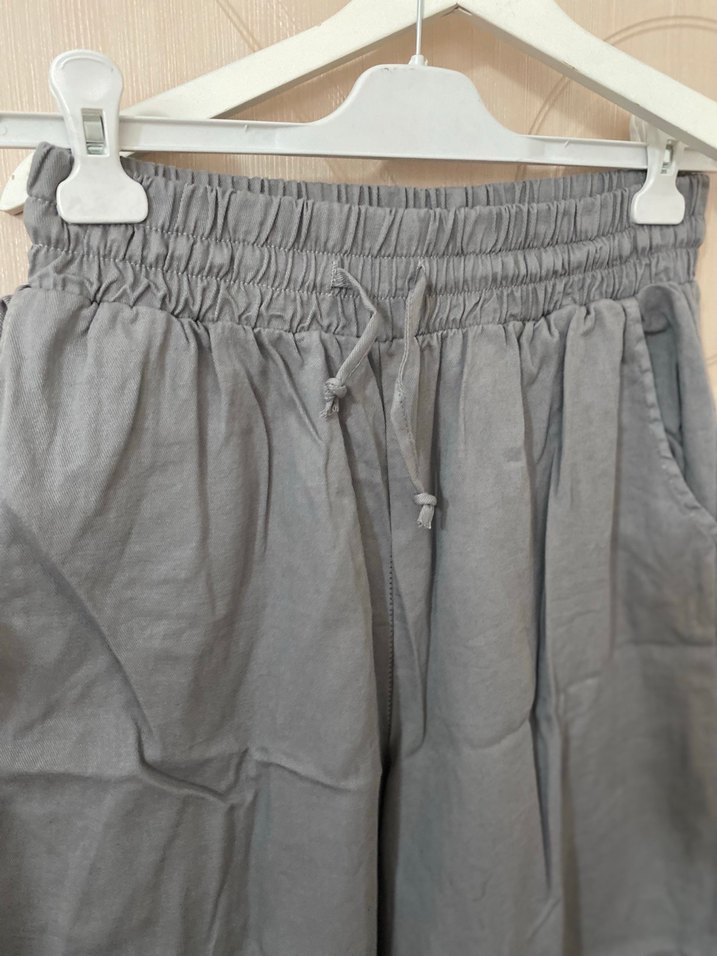 Keten kadın pantolon - Görsel 2