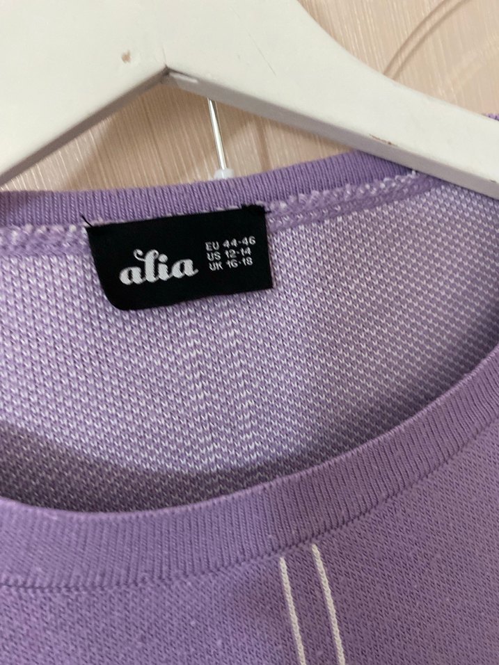 Mor Kadın Rahat Triko Takımı - Görsel 3