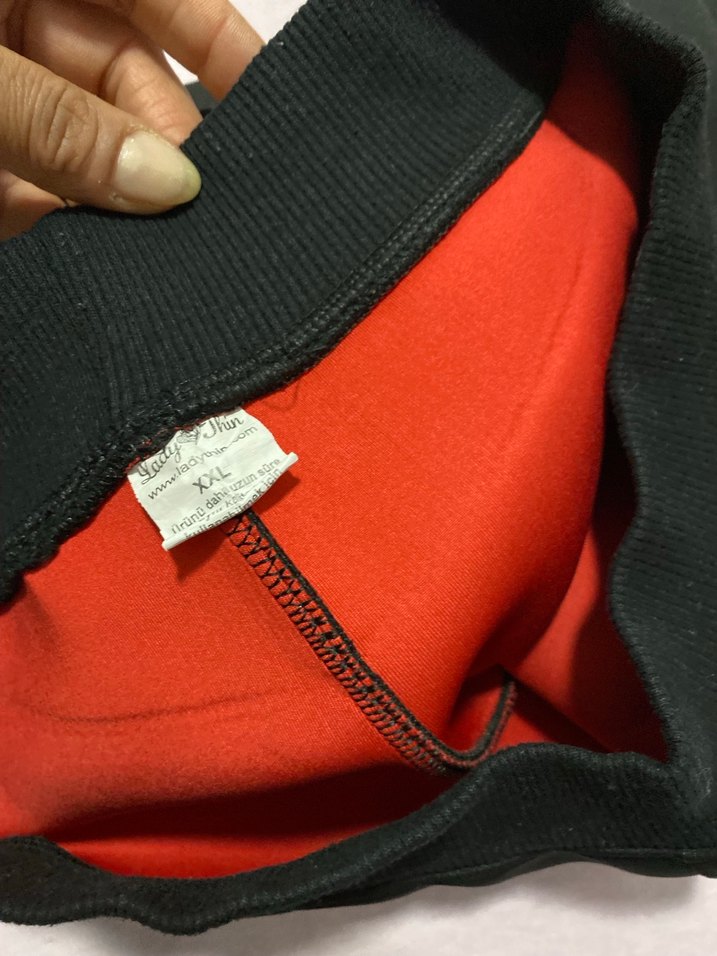 Siyah Kadın Dar Kesim Sweatpant - Görsel 2