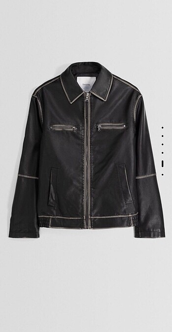 bershka deri ceket