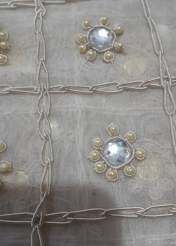 taş işlemeli nostaljik mobilya örtüsü - Görsel 12