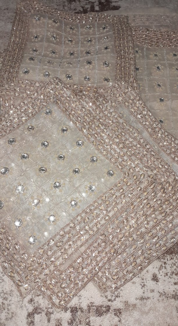 taş işlemeli nostaljik mobilya örtüsü - Görsel 2