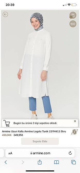 Armine tunik