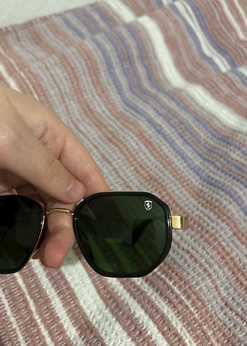 Kahverengi Örgü Detaylı Retro Kadın Güneş Gözlüğü - Görsel 3