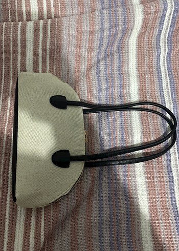 Minimalist Bej Kadın Çanta - Görsel 3