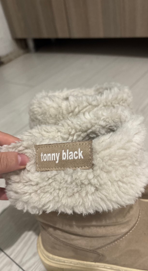 Tonny Bej Kürklü Kadın Bot - Görsel 3