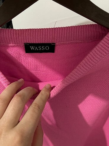 s Beden Pembe crop kazak