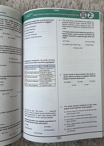 Beden Renk Meb AYT Tarih Konu Testleri Kitabı