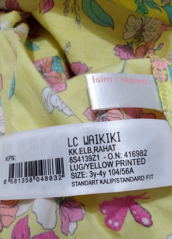 LCW Waikiki kız çocuk elbisesi - Görsel 3