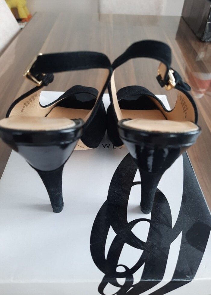 sıfır ayarında yüksek topuklu ayakkabı - Görsel 2