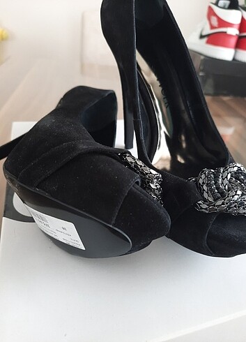 Network topuklu ayakkabı - Görsel 5