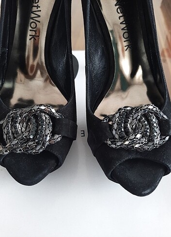 Network topuklu ayakkabı - Görsel 6