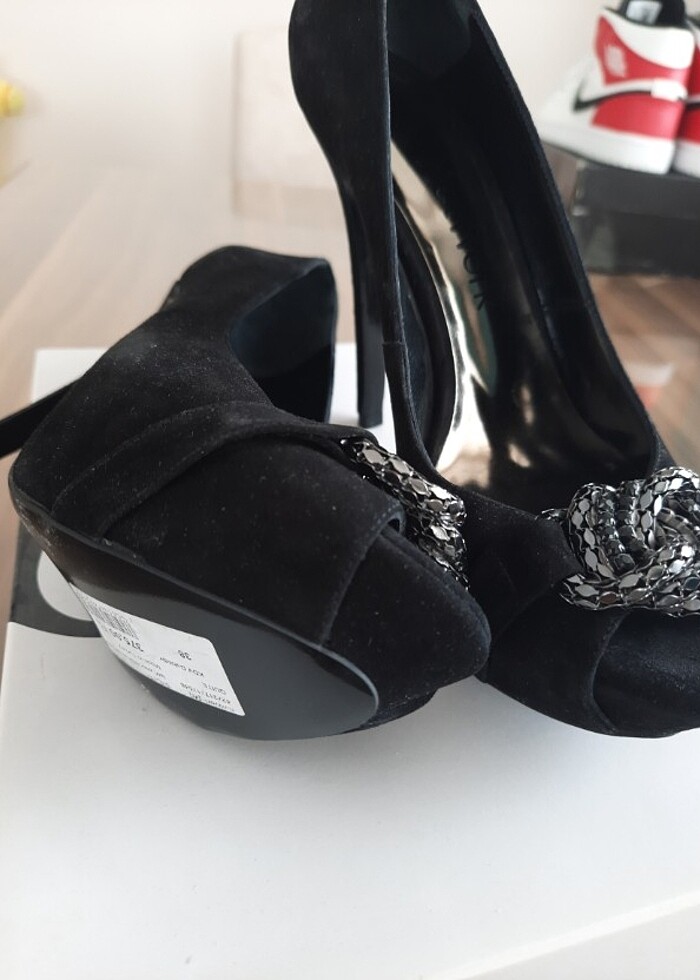 Network topuklu ayakkabı - Görsel 5