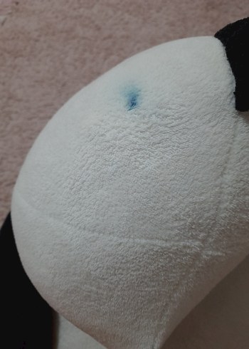 Gri Siyah Peluş Panda Oyuncak - Görsel 4